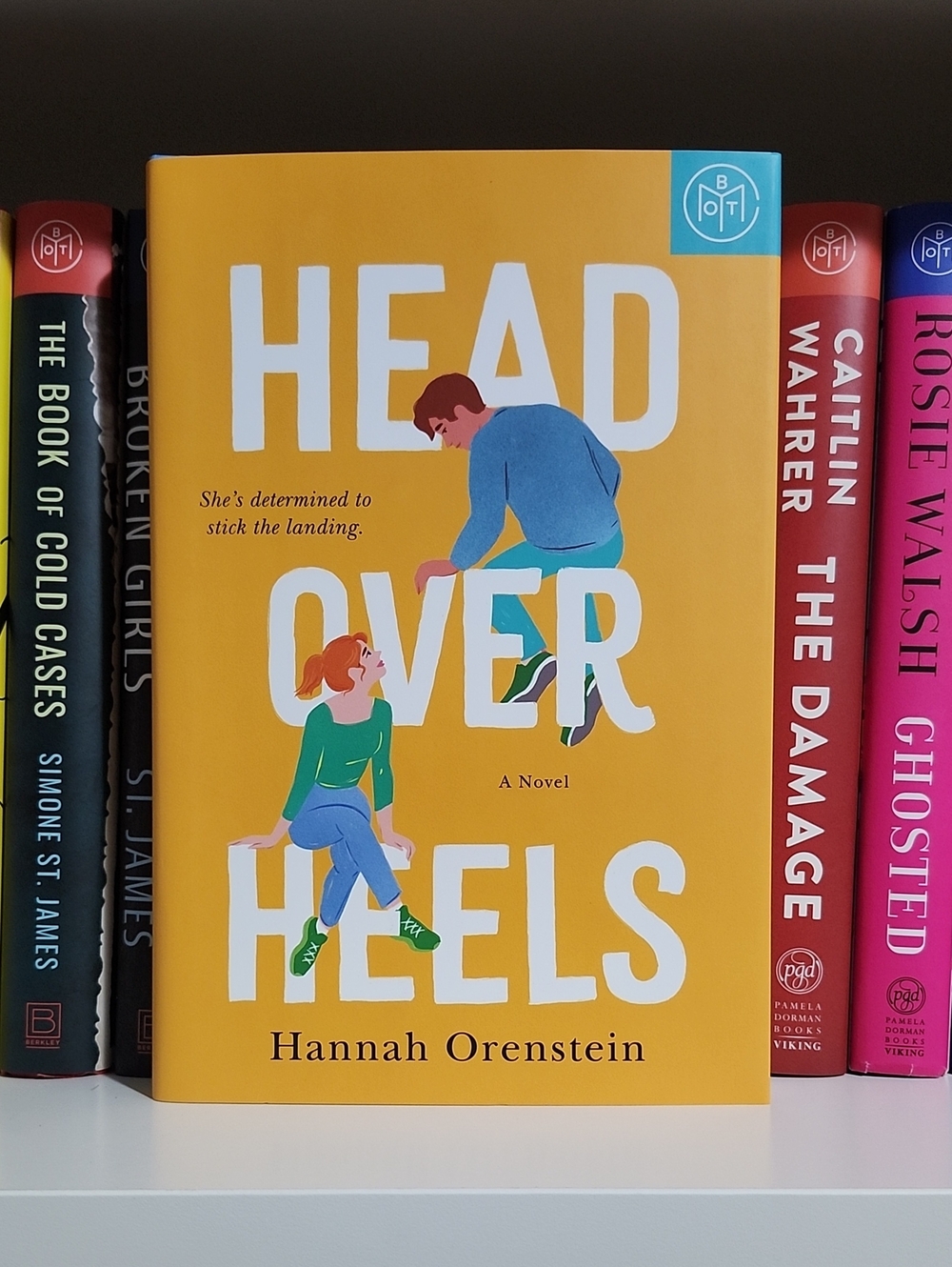 3/$15! Head Over Heels by Hannah Orenstein Book Of The Month Edition
